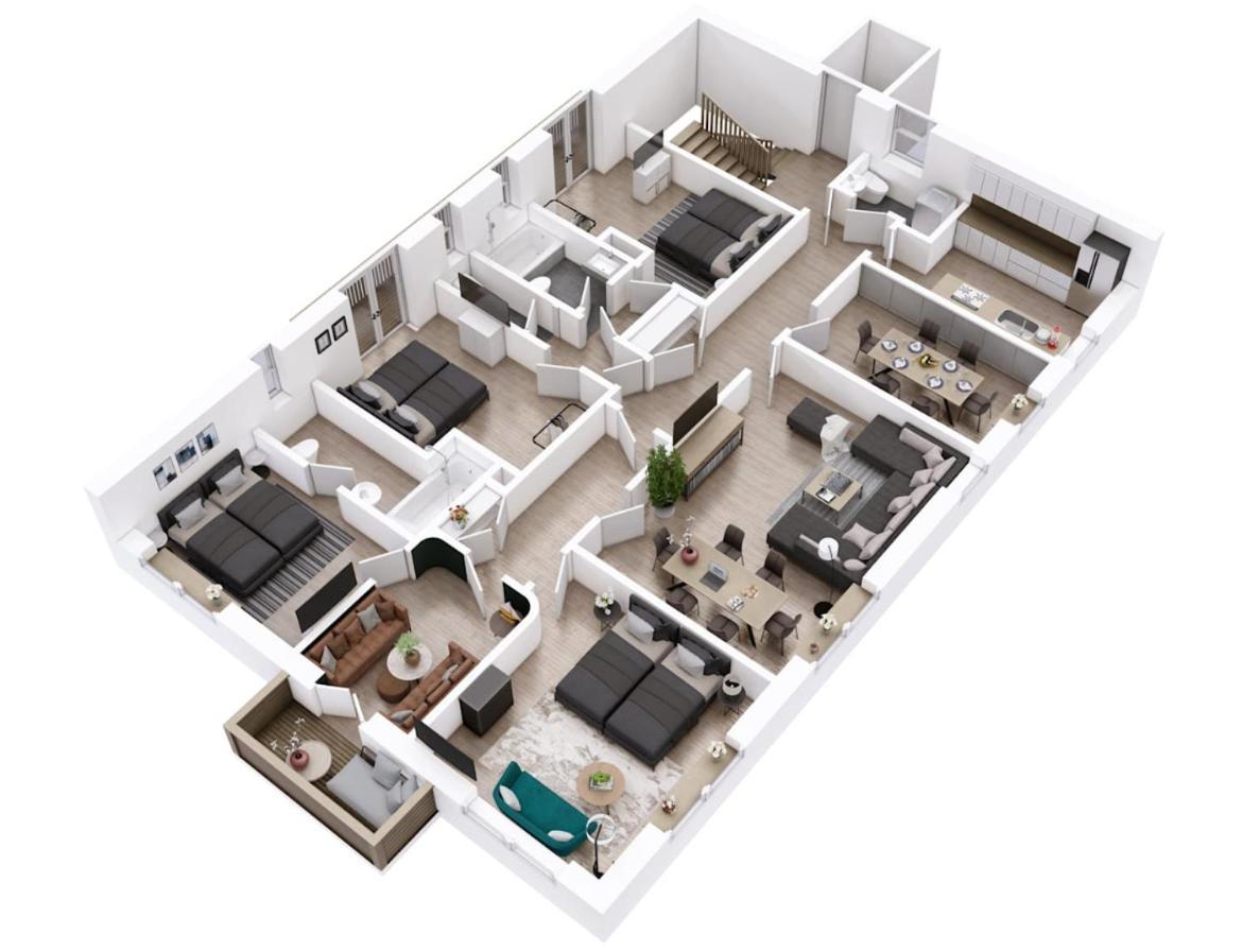 Morehome Apartments, Center,Parking 180Qm Bad Wörishofen Εξωτερικό φωτογραφία